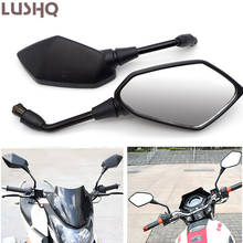 Espelho para motocicleta suzuki, ltr 450, katana 600, samurai, burgman 400, skywave 400, dl650 bandit 600, acessórios para moto 2024 - compre barato