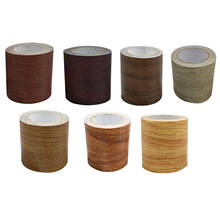 Fita adesiva reparo de grão de madeira artificial, 5.7cm x 4.57m por rolo, adesivo de alta qualidade para cuidados com a casa e móveis 2024 - compre barato