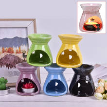 Ceramic Essential Oil Lamp Aroma Burner Aromatherapy Candle Fragrance Holder 2024 - buy cheap