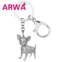 ARWA-llaveros de aleación de Halloween chapados en oro antiguo para Chihuahua, llaveros para perro, mascotas lindas, joyería para mujeres y niñas, BILLETERA, monedero para coche 2024 - compra barato