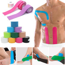 Bandagem esportiva, suporte elástico para joelho, bandagem para proteção do cotovelo, vôlei, kinesio, fixador de pulseira, basquetebol 2024 - compre barato