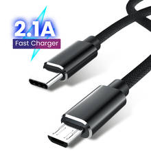 Usb tipo c para micro usb pd 100w qc4.0 cabo de carregamento rápido cabo de dados de transmissão de alta velocidade para macbook samsung huawei xiaomi 2024 - compre barato