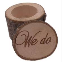 10 pcs/lot Rustic Wedding Ring Bearer Box Personalized Wedding Ring Box Decor Customized Wedding Gifts Wooden ring holder box 2024 - buy cheap