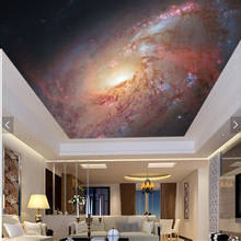 Ceiling paper 3d,galaxy stars murals for ceiling KTV bar background decorative waterproof wallpaper 2024 - buy cheap