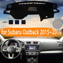 for Subaru Outback 2015 2016 2017 2018 2019 Car Dashboard Cover Dashmat Avoid light  Sun Shade Carpet Car Accessories 2024 - buy cheap