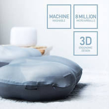 Funda de almohada 3D de poliéster lavable para cuello, funda de almohada para viajes, sueño profundo, adherencia 2024 - compra barato