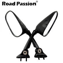 Espelhos retrovisores para motocicleta road passivo, acessórios para moto yamaha 10 2009 2010 2011 2012 2013 2014 2024 - compre barato