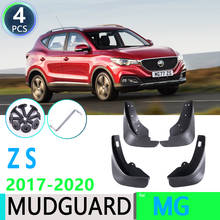 Para mg zs mgzs 2017 2018 2019 2020 4 pçs carro fender paralama mud flaps guarda respingo aleta mudguards acessórios do carro 2024 - compre barato