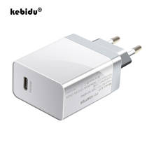 kebidu QC3.0 USB C Quick Charge PD Charger 30W for iPhone 11 X Xs 8 for Macbook Phone USB Type C Fast Charging PD Charger 2024 - buy cheap