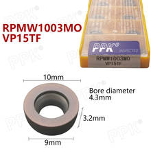 10PCS RPMW1003 MO VP15TF Discount Milling Tool CNC lathe Tungsten Carbide tools 2024 - buy cheap