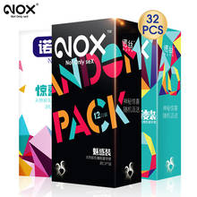 NOX Condoms for Men Ultra Thin Lubricated Different Varieties Smooth Large Particles Penis Sleeve Condoms Sex Toys for Couples 2024 - buy cheap