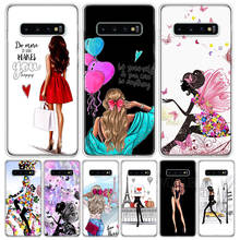 Bicycle and Beauty Girl For Samsung Galaxy A51 A50 A71 A70 Phone Case A40 A41 A30 A31 A20E A21S A10 A11 A01 5G A6 A8 + A7 A9 Plu 2024 - buy cheap