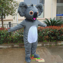 Fantasia de mascote coala, roupa de mascote fofa para cosplay, conjunto para festa, presente de aniversário das crianças, fantasia de roleplay 2024 - compre barato