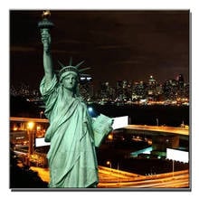 Home art Diamond Painting Creative art, Statue of Liberty and city views 5d DIY Diamond Embroidery Square Round Diamond Mosaic 2024 - buy cheap