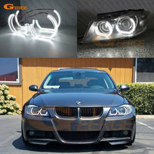 Anillo de cristal ultrabrillante para coche, iluminación led de Ojos de Ángel, halo, para BMW E90, E91, saloon, touring, pre LCI, 2005, 2006, 2007, 2008, estilo DTM M4 2024 - compra barato