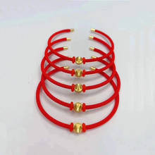 Xf800 pulseira bangle com ouro 18k ouro au750 joias finas douradas bracelete enfeite para festa feminina presente b580 2024 - compre barato