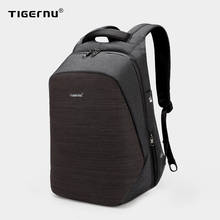 Tigernu Anti theft Casual Multi USB Charging Men 15.6 inch Laptop Backpacks For Teenagers Fashion Male Travel Schoolbag Backpack 2024 - buy cheap