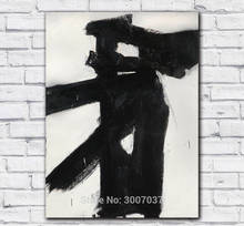 Large Size Oil Painting franz kline untitled (3) Oil Painting Art Home Decor Living Room Modern Canvas Oil Paintings No Frames 2024 - buy cheap