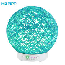 Aroma Essential Oil Diffuser 120ml Hemp Rope Ball Ultrasonic Cool Mist Humidifier 7Color LED Night Lights for Bedroom Study Yoga 2024 - buy cheap