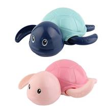 Baby Safe Floating Bath Thermometer Baby Water Toy Infant Swim Turtle Wound-up Chain Clockwork Kids Beach Bath Toys 2024 - buy cheap