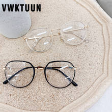 VWKTUUN Glasses Frame Women Alloy Eye Glasses Frames For Men TR90 Glasses Frame Female Myopia Vintage Anti Blue Light Glasses 2024 - buy cheap