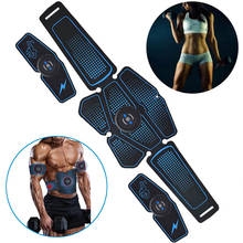 Abs Stimulator Muscle Toner EMS Press Trainer Abdomen Electrostimulation USB Charged Fitness Home Workout Muscle Belt Gym Tools 2024 - buy cheap