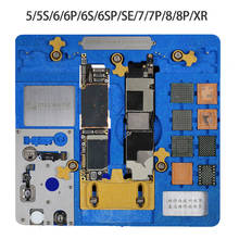 PCB Holder Logic Board Fixture for iPhone XR/8P/8/7P/7/6SP/6S/6P/6/5S/SE/5 A7/A8/A9/A10/A11/A12 CPU Nand Chip Repair Fixed Tool 2024 - buy cheap