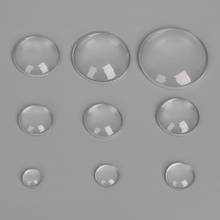 Lote de cabujones redondos ovalados y cuadrados de cristal para hacer joyas, lote de 10 a 50 unidades 2024 - compra barato