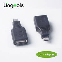 Lingable Wholesale Micro USB Male to USB2.0 Female OTG Adapter Converter Connector data Sync OTG  for Samsung Xiaomi 2024 - buy cheap