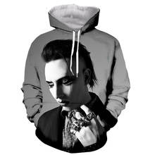 Marilyn manson Funny New Fashion Long Sleeves 3D Print Zipper/Hoodies/Sweatshirts/Jacket/Men/women tops dropshipping 2024 - buy cheap