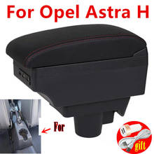 Reposabrazos Universal para Opel Astra H, caja de almacenamiento de reposabrazos Central para coche, portavasos, accesorios de modificación de Cenicero 2024 - compra barato