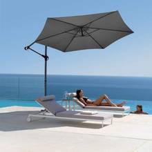 8-bone Waterproof Outdoor Umbrella Sunshade Sail Cloth Fabric Parasol Cantilever Garden Patio Sunshade Shield Rain Cover HWC 2024 - купить недорого