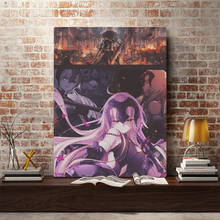 Jeanne darc arc alter fgo mangá decoração prints casa decoração da lona dormitório anime sala de estar quarto pintura parede arte cartaz 2024 - compre barato