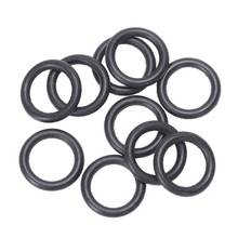 10 pcs 13 mm x 2 mm Flexible Rubber O Ring Seal Washers Black Promotion 2024 - buy cheap