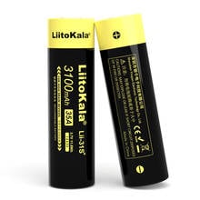10 шт. LiitoKala Lii-31S 18650 3,7 в 3100ма литий-ионный аккумулятор 35 а используется в электронных сигаретах. 2024 - купить недорого