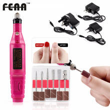 FEAA Professional Nail Art Tools Electric Nail Drill Machine Kit Manicure Machine Nail Pen Pedicure Nail File With needle Bits 2024 - buy cheap