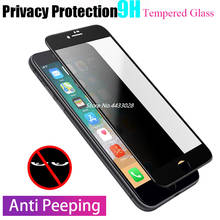 Full Cover Privacy Anti Glare For Apple iPhone7 Tempered Glass Screen Protector For iPhone 7 Protective Film Glass