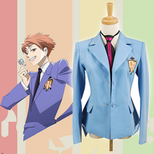 Disfraz de anime de la escuela secundaria Haruhi Kyoya Hikaru Takashi, conjunto de chaqueta y corbata, abrigo de uniforme, 2 piezas 2024 - compra barato