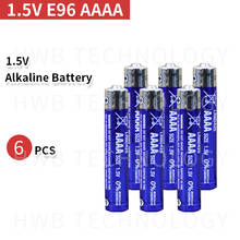6 шт. 1,5 в E96 AAAA Первичная батарея щелочная батарея сухая батарея лазерная ручка, Bluetooth гарнитура батарея Бесплатная доставка 2024 - купить недорого
