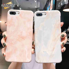 Kisscase luxo caso de telefone de mármore para o iphone x xs coque silicone macio capa traseira para o iphone 11 pro max 11 6s 7 8 mais funda 2024 - compre barato