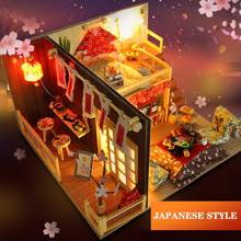 Doll House Furniture Diy Mini 3d Wooden Small Villa European Style Handmade House Model Assembly Toy For Children Birthday Gifts 2024 - buy cheap