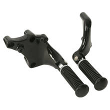 Pedaleira para pedal de passageiro de motocicleta, apoio para pedal para harley sportster 883 1200 2014-2020 2024 - compre barato