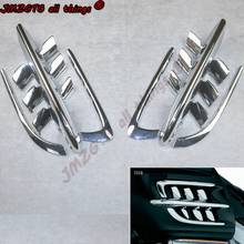 For Honda Goldwing GL1800 2001-2011 High Quality Motorcycle Chrome Shark Gills Fairing Accents Decoration Parts 1set 6pcs 2024 - buy cheap
