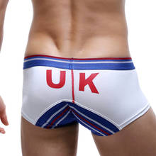 Sexy Boxer Men Underwear Breathable Cotton Gay Mens Cuecas Boxers Shorts Letter Male Underpants Trunk Man Under Wear Lingerie 2024 - buy cheap