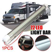 12V 24V 72 LED Bar Car Interior Light Lamp Strip Light Bar On/Off Switch For Van Lorry Truck Camper Caravan Boat Car Accessories 2024 - buy cheap