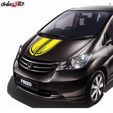 Car Hood Bonnet Sport Stripes For-Honda Freed Spike Vinyl Decals Auto Engine Cover Decor Sticker Exterior Accessories 2024 - buy cheap