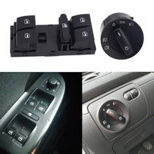 Electric Master Window Switch Headlight Fog Light Control Switch For VW Jetta mk5 golf 5 6 Tiguan Passat B6 CC Caddy Touran 2024 - buy cheap