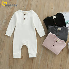 Ma & Baby-Mono de punto para recién nacido, ropa suave de manga larga, 0-18M, primavera y otoño 2024 - compra barato