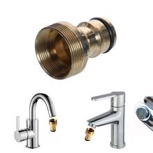 Universal Hose Tap Adapters Brass Faucet Tap Connector Mixer Hose Adaptor Pipe Joiner Fitting Garden Watering Kitchen Tools 2024 - buy cheap