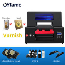 УФ планшетный принтер OYfame A3 для Epson xp600, принтер для телефона, чехол для бутылки, акриловое стекло, УФ принтер A3, быстрая скорость печати 2024 - купить недорого